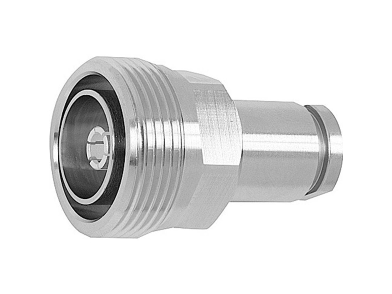 Telegärtner 100024460 100024460 7-16-Din-Stik Tilslutning, Lige 50 Ω 1 Stk