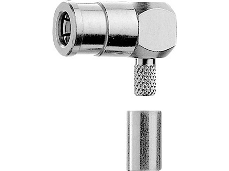 Telegärtner 100024865 100024865 Smb-Stecker Anschluss, Gewinkelt 50 Ω 1 Stück