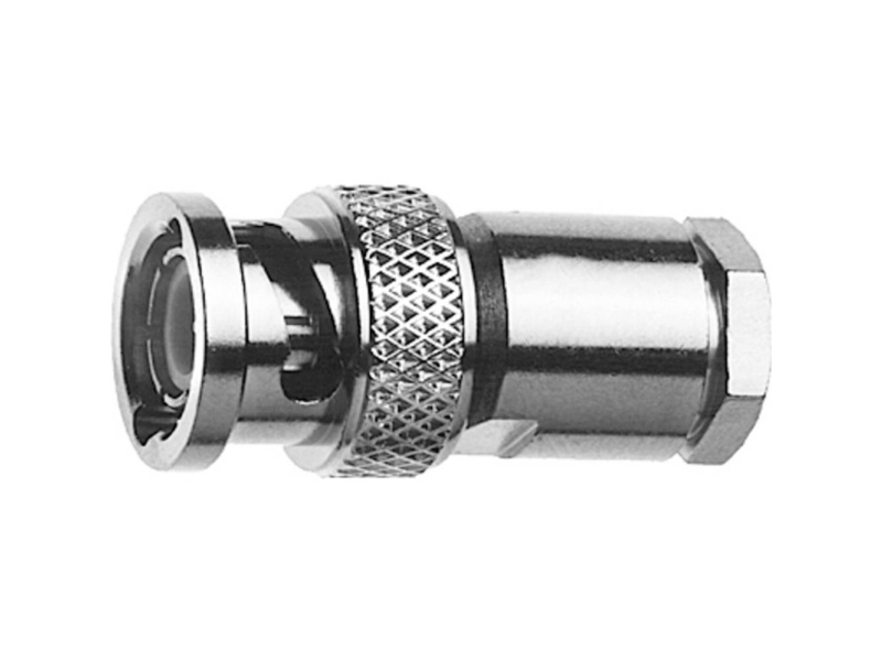 Telegärtner 100023502 100023502 Bnc-Stikforbindelse Stik, Lige 75 Ω 1 Stk