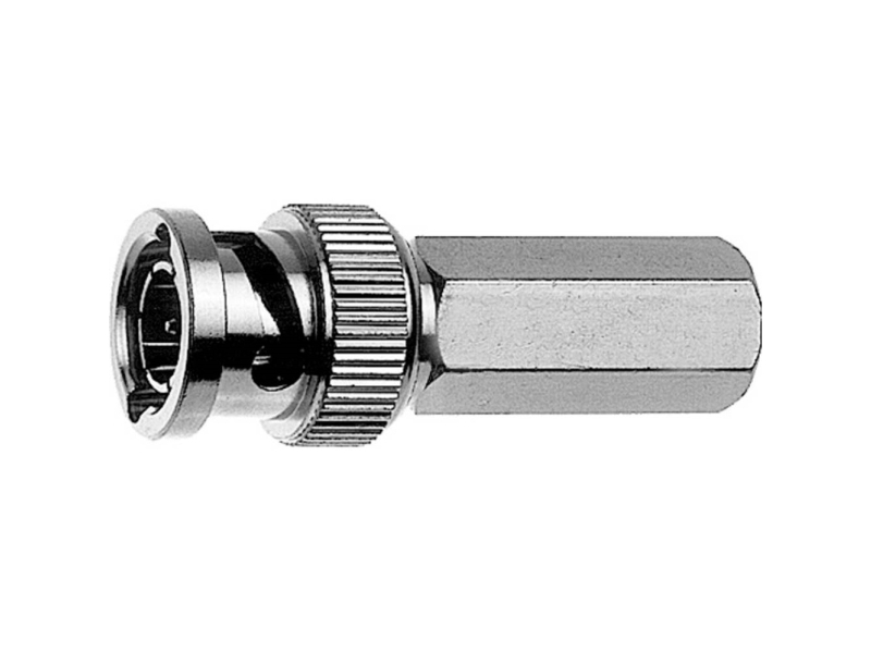 Telegärtner 100023451 100023451 Bnc-Stikforbindelse Stik, Lige 75 Ω 1 Stk