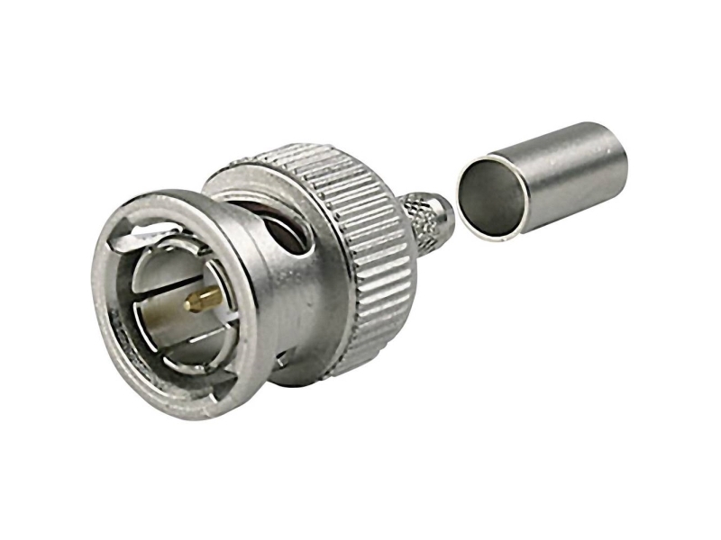 Telegärtner 100023477 100023477 Hdtv-Bnc-Stik Stik, Lige 75 Ω 1 Stk