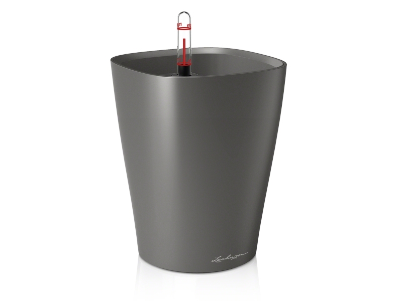 Lechuza Deltini Potteplante Fritstående Polypropylen Metallic Indendørs Splintfri Resistent