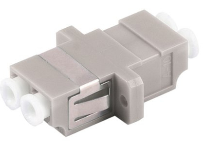 Shiverpeaks Bs07-60014, Lc/Lc, Weiblich/Weiblich, Bulkhead, Os1/Os2, Beige, Einzelmodus