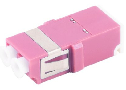 Shiverpeaks Bs07-60033, Lc/Lc, Weiblich/Weiblich, Bulkhead, Os1/Os2, Violett, Einzelmodus
