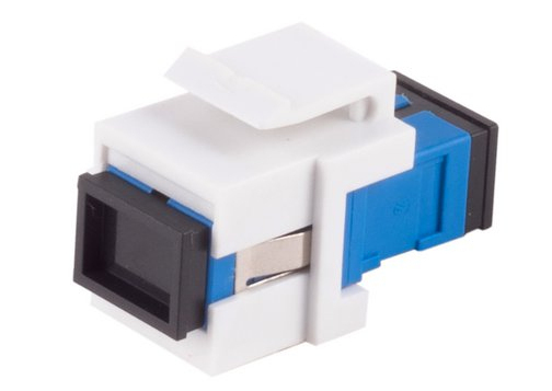 Shiverpeaks Bs08-10210, Sc/Sc, Weiblich/Weiblich, Bulkhead, Os1/Os2, Blau, Einzelmodus