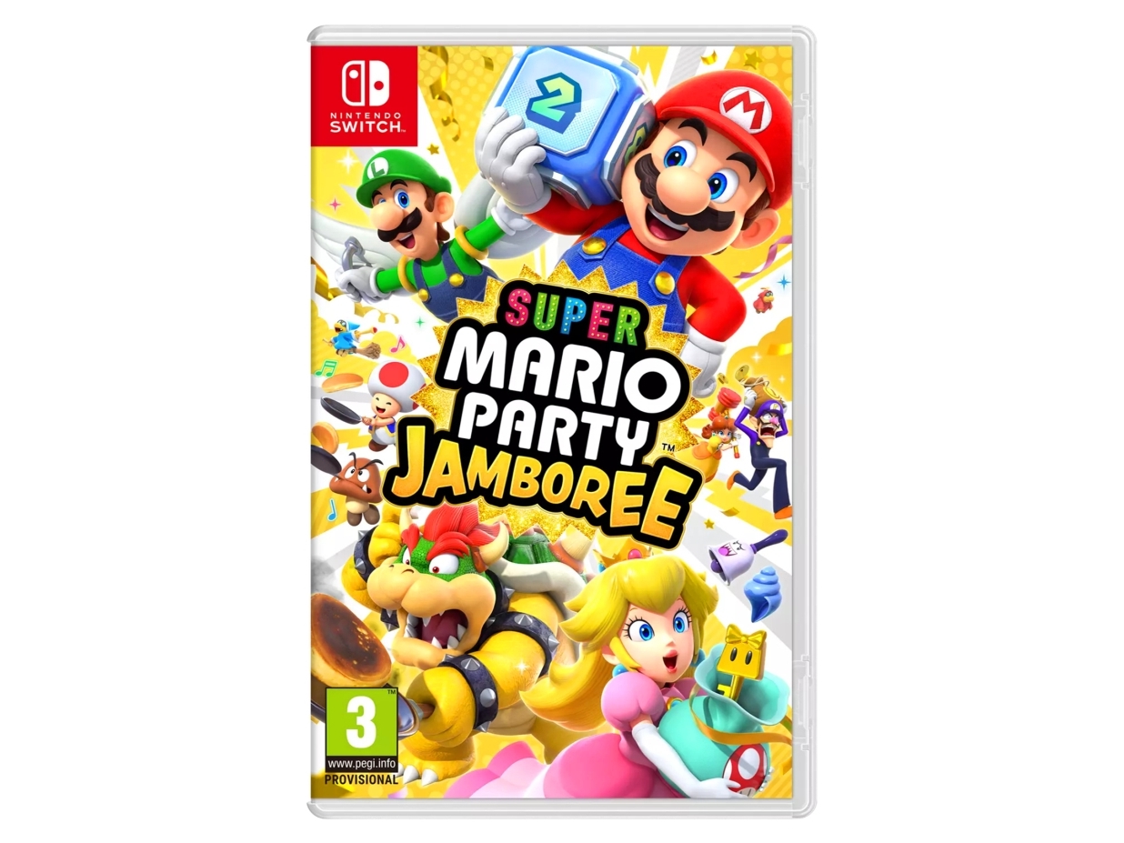 Nintendo Super Mario Party Jamboree (Switch), Nintendo Switch, Multiplayer-tilstand, A (alle), Fysiske medier