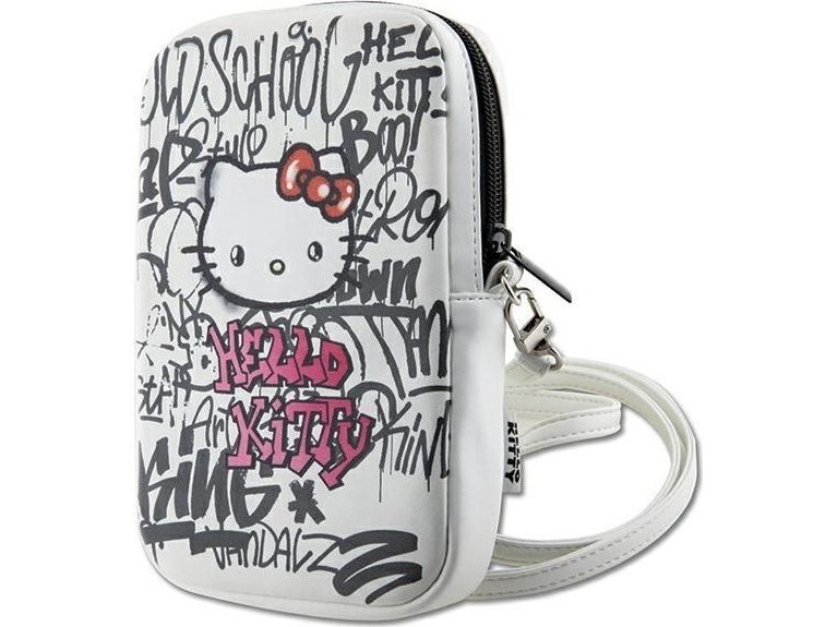 Hello Kitty Graffiti Kitty Head (HKPBPDGPHE) baltos spalvos | Baby & barn - Textil och kläder - Väskor | GameStuff