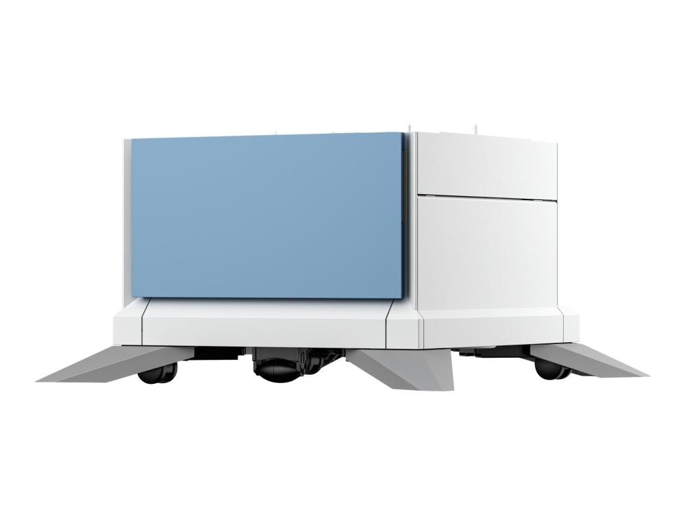 Hp Color Laserjet Papierfach/Standfuß Mit Hoher Kapazität Für 2100 Blatt, Papierfach, Hp, 2100 Blätter, 2100 Blätter, Blau, Pflaumenfarben, Weiß, Chi