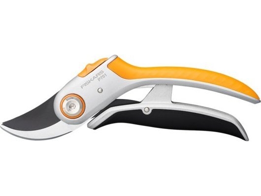 Fiskars P751, Bypass, Aluminium, Orange, Stahl, Schwarz, 212 Mm