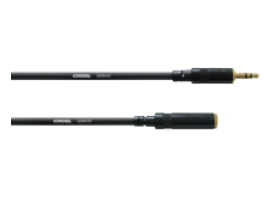 Cordial Cfs 5 Wy, 3.5Mm, Männlich, 3.5Mm, Weiblich, 5 M, Schwarz