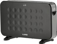 Lund Konvektor Heizung 2000W Schwarz