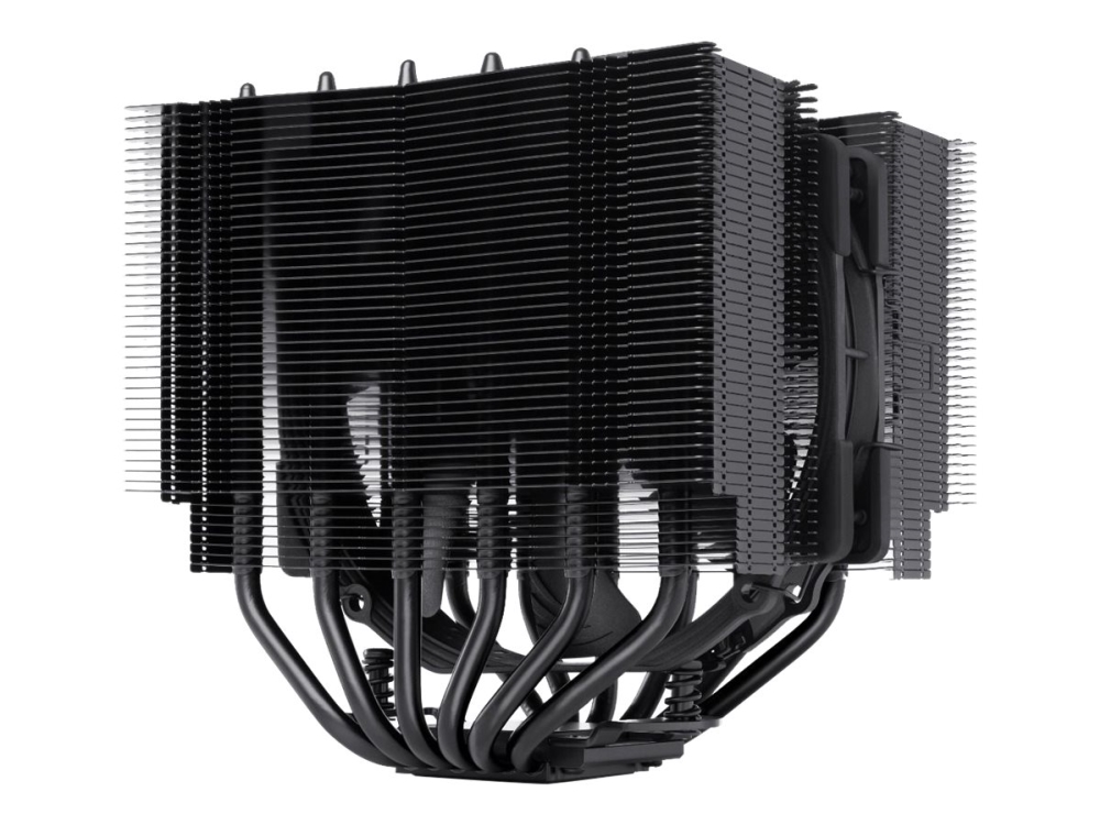 Noctua Chromax Nh-D15s - Processor-Køler - (For: Lga1851, Lga1700, Lga1200, Lga1156, Lga1155, Lga1151, Lga1150, Am5, Am4, Am3+, Am3, Am2+, Am2, Fm2+,