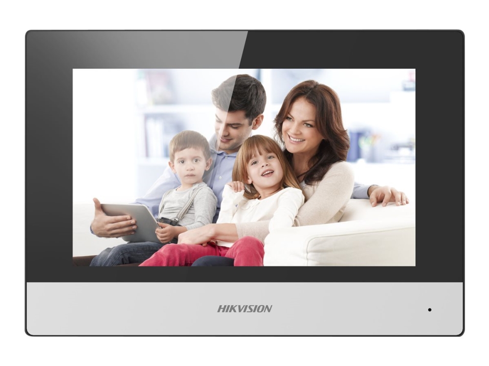 Hikvision Digital Techn Ogy Ds Kh6320 Wte1 Weurope Bv 17 8 Cm 7  " Tft 1024 X 600 Pixel Kapacitiv Hvid Fast Ethernet