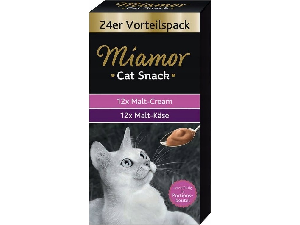 Miamor MIAMOR Cream Malt Paste odkłaczająca 24x15g MIX