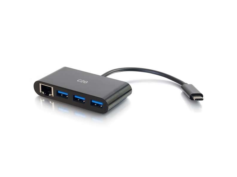 C2g 29747, Usb 3.2 Gen 1 (3.1 Gen 1) Type-C, Sort, Rj-45, Usb 3.2 Gen 1 (3.1 Gen 1) Type-A, Ce, 0 - 45 °C, -10 - 70 °C