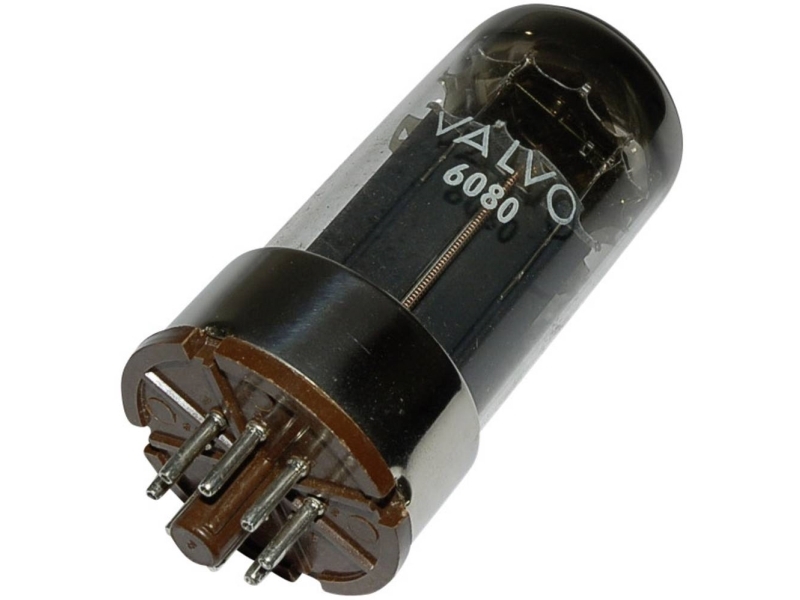 BTB Vertrieb 6080 = 6 A S 7 W Elektronrør Dobbelttriode 100 V 100 mA Poltal: 8 Sokkeltype: Oktal Indhold 1 stk