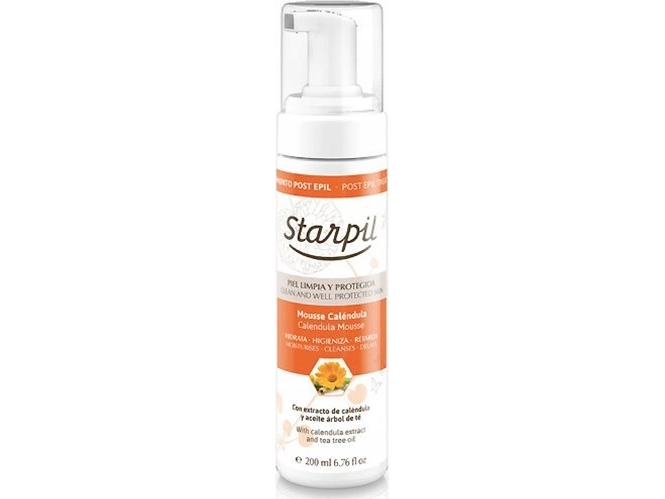 Starpil Retardant mousse för hårväxt efter hårborttagning Starpil Retardant Mousse, med ringblomma, 200 ml | Hårvård - Styling - Mousse | GameStuff