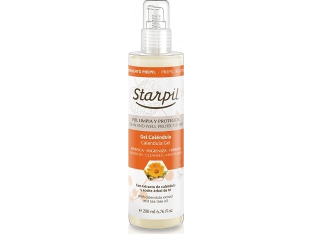 Starpil Gel Vor Der Depilation Refreshing Moisturizing Gel Mit Ringelblumen 200 Ml