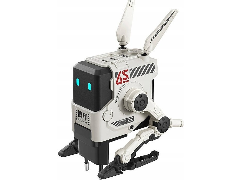 GravaStar Alpha65 65W GaN Fast Charger War Damaged Version Valkoinen (vahingoittunut pakkaus)