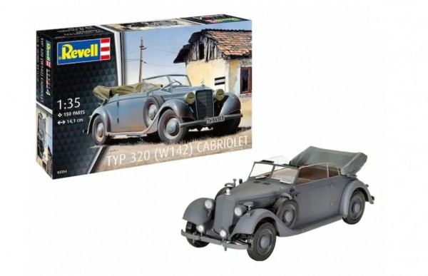 Revell - Type 320 (W142) Cabriolet (Mercedes-Benz 320), 1/35, 03354
