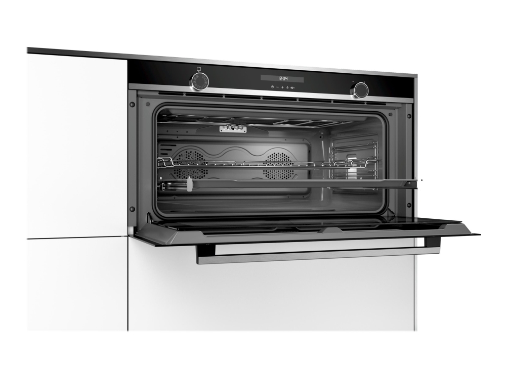 Siemens iQ500 VB558C0S0 - Ugn - inbyggd - fördjupning - bredd: 86 cm - djup: 56 cm - höjd: 47.7 cm - med självrengöring - Klass A+ - rostfritt stål | Vitvaror - Ugnar - Inbyggnadsugnar | GameStuff