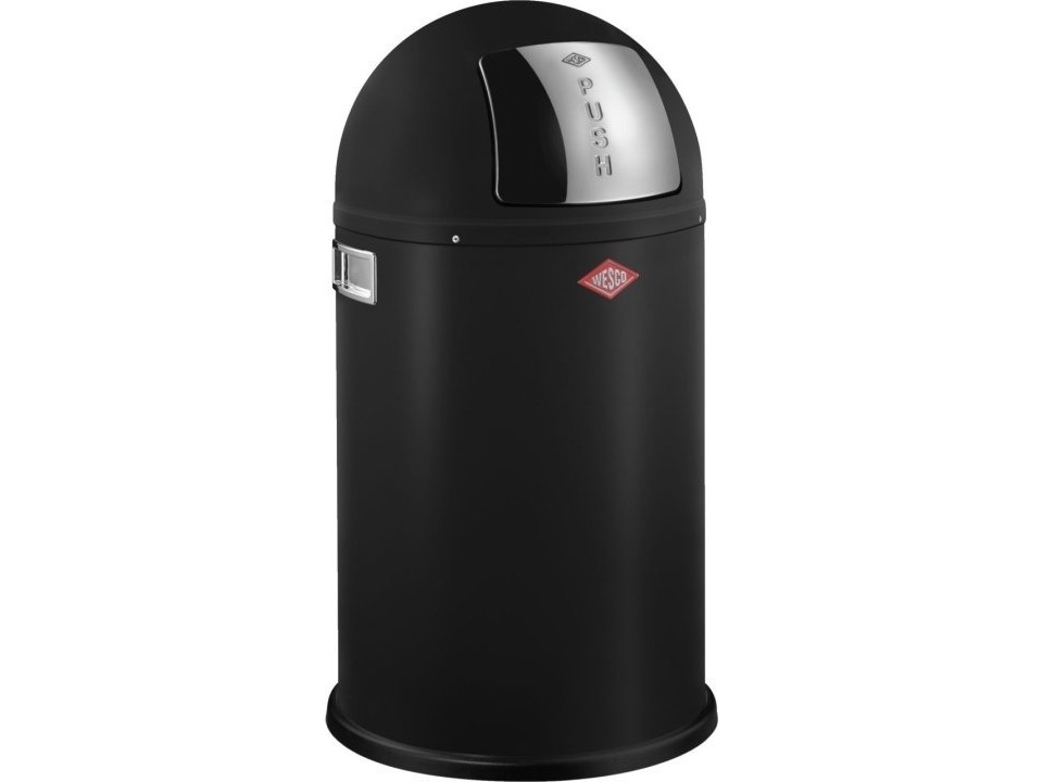 Wesco Abfallbehälter Matt Schwarz 22L Pushboy Jr. Wesco