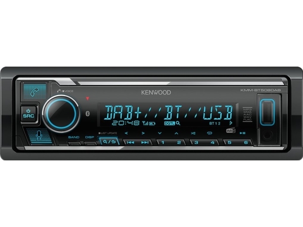 Kenwood Electronics Kmm-Bt508dab, Sortieren, 1 Din, 200 W, 50 W, 24T, Aac, Flac, Mp3, Wav, Wma