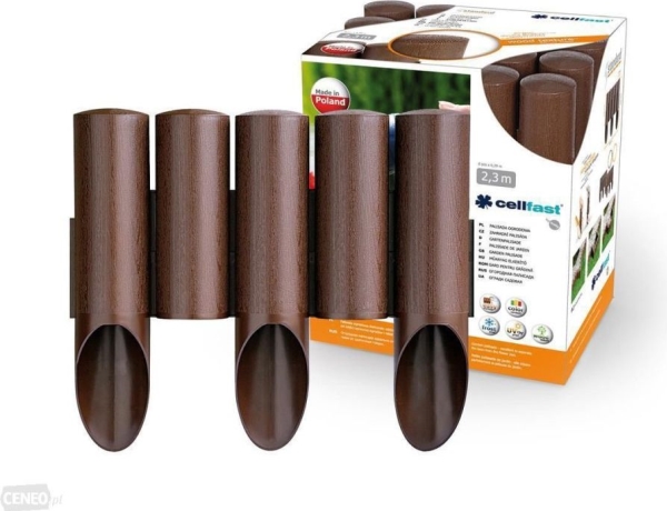 Cellfast Garden Palisade Standard 2.3m, brun-13773