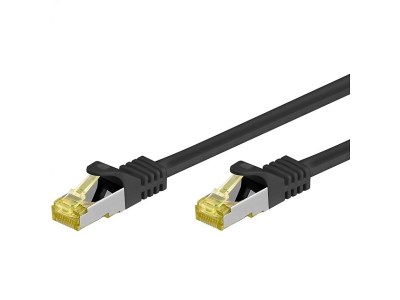 Techly Icoc R7-7Ss-300-Bk, 30 M, Cat7, S/Ftp (S-Stp), Rj-45, Rj-45