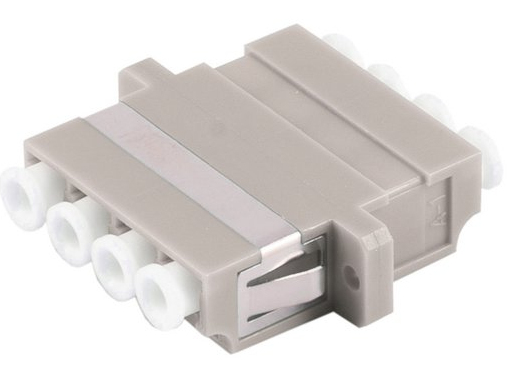 Shiverpeaks Bs07-60044, Lc/Lc, Weiblich/Weiblich, Bulkhead, Os1/Os2, Beige, Einzelmodus