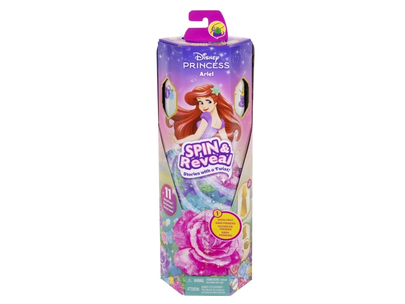 Disney Princess Spin & Reveal Ariel | Leksaker - Kreativitet - Spela degen | GameStuff