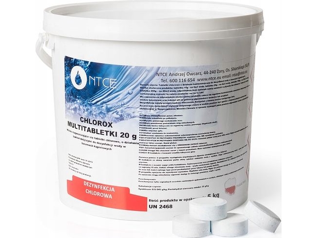 Ntce Chlorox 20G Blå Kemi 5Kg