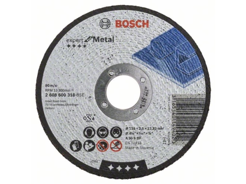 Bosch Expert For Metal - Kæreskive - For Metal - 115 Mm