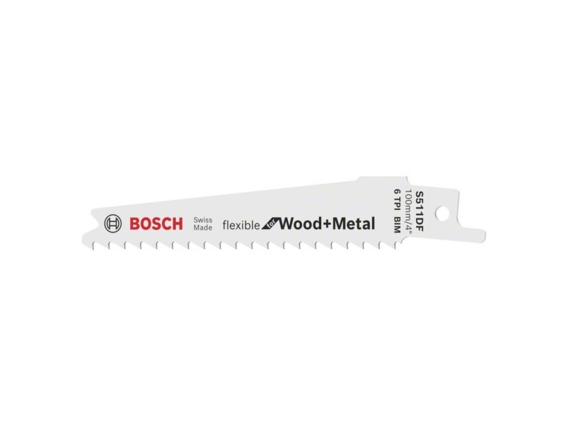 Bosch S 511 Df, Säbelsägeblatt, Spanholzplatte, Leitung, Profil, Holz, Holz Mit Nägeln, Bimetallisch, 4,3 Mm, 5 Cm, 10 Cm