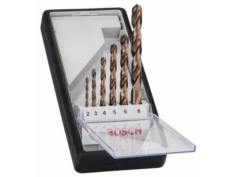 Bosch Metalborsæt Hss-Co 6 Stk Robustline