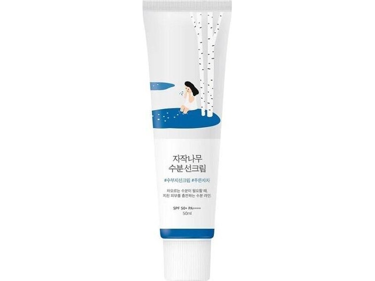 Round Lab Birch Juice Moisturizing Sun Cream SPF50+ PA++++ 50 ml | Hudvård - Solprodukter - Ansikte - SPF 50 | GameStuff