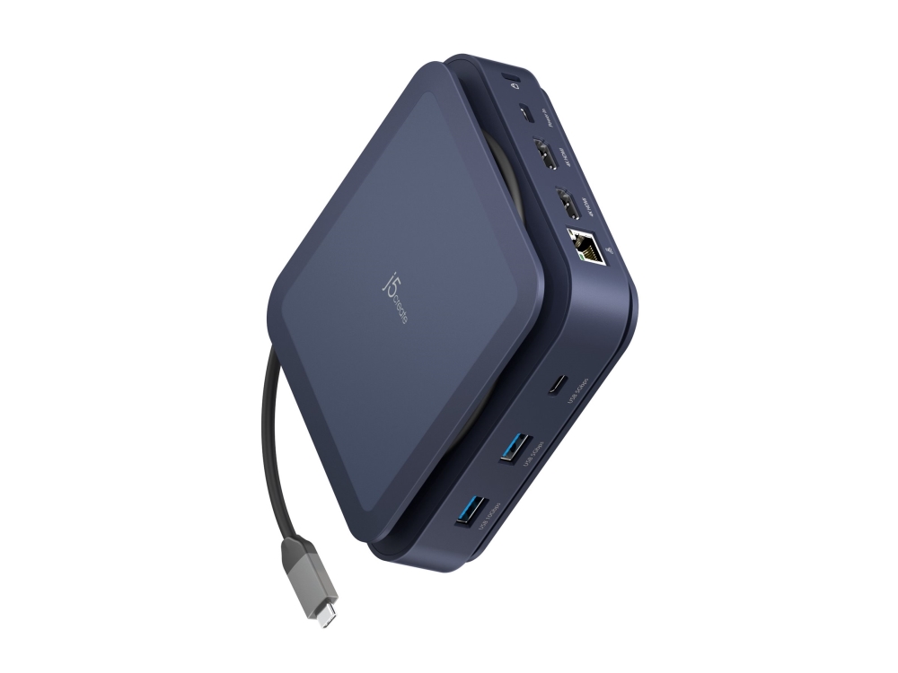 J5create Jcd3196 - Dockingstation - Usb-C / Usb4 / Thunderbolt 3 / Thunderbolt 4 - 2 X Hdmi - 1Gbe - Europa