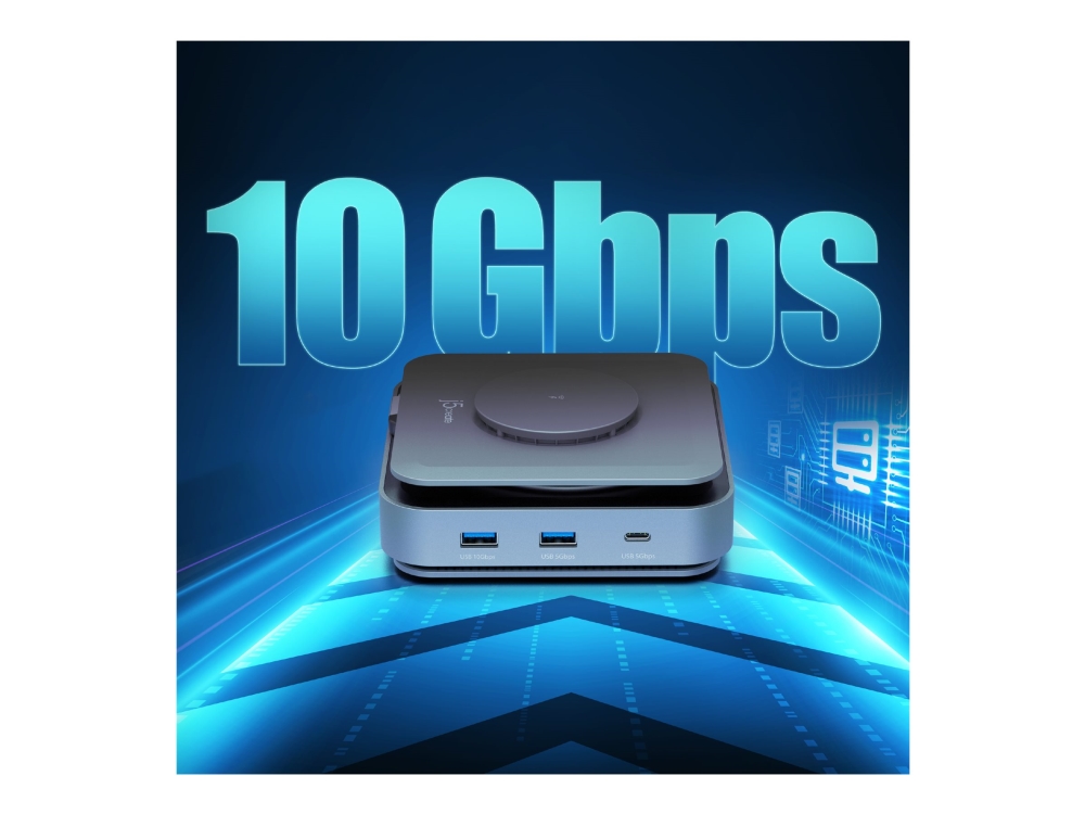 J5create Jcd3199p - Dockingstation - Usb-C / Usb4 / Thunderbolt 3 / Thunderbolt 4 - 2 X Hdmi - 1Gbe - Med 140W Gan Pd3.1 Strømadapter - United Kingdo