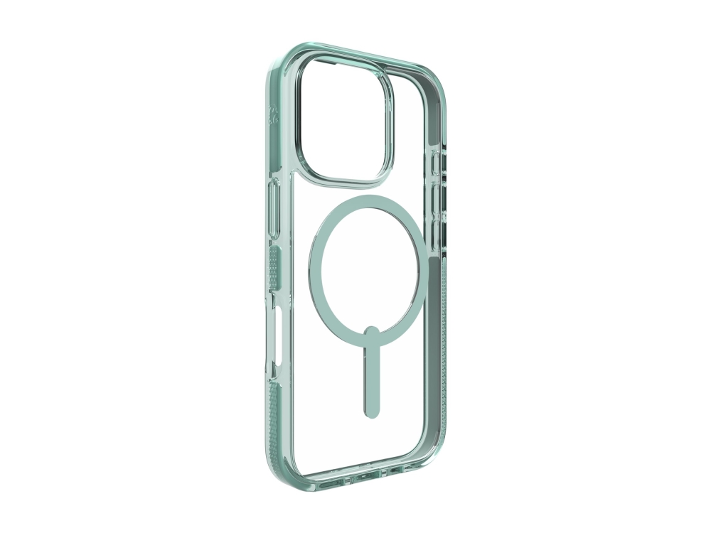Zagg Santa Cruz Snap - Bagsidecover Til Mobiltelefon - Magsafe-Kompatibilitet - Grafen - Grøn - For Apple Iphone 16 Pro