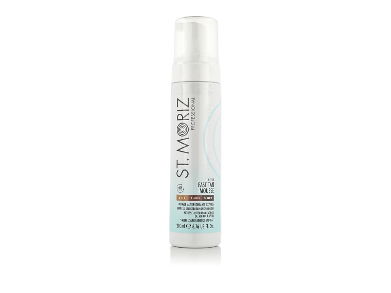 St Moriz Selftanning Mousse Fast 200ml Professional Self Tanning Foam For Quick Tan On Body And Face