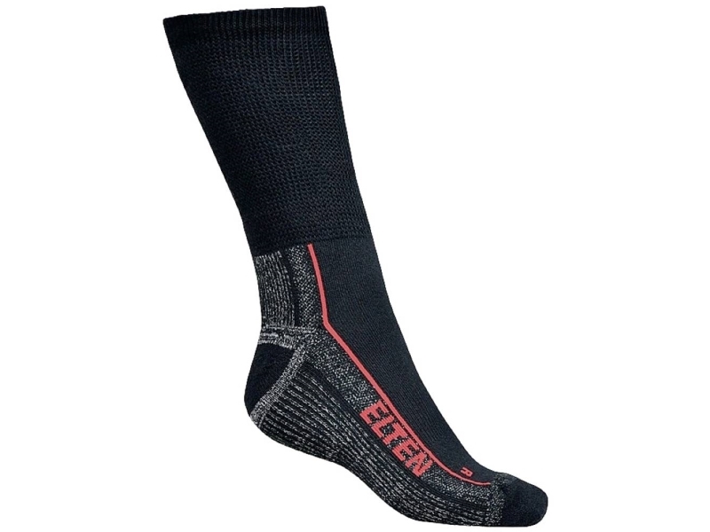 Elten Perfect Fit Socks ESD (Carbon) 9000200043/47-50 Funktionsstrømper Størrelse: 47-50 1 Paar