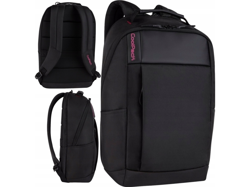 Skole-Rygsæk Coolpack, Sort