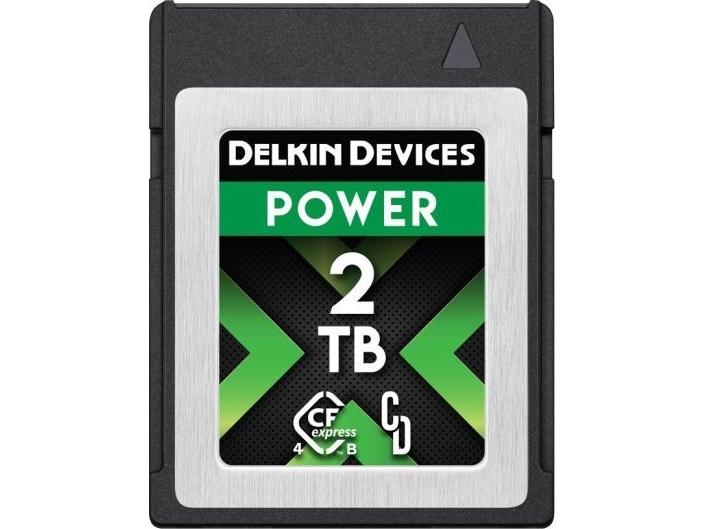 Atminties kortelė „Delkin CFexpress 4.0 Power I Type B I R3530/W3210/SW1420 2TB“ kietasis diskas