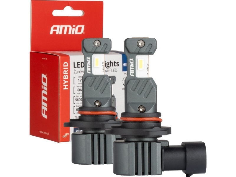 Led Žibintų Lemputės Hybrid Series Hir2 6000K Canbus 60W, Amio-04119