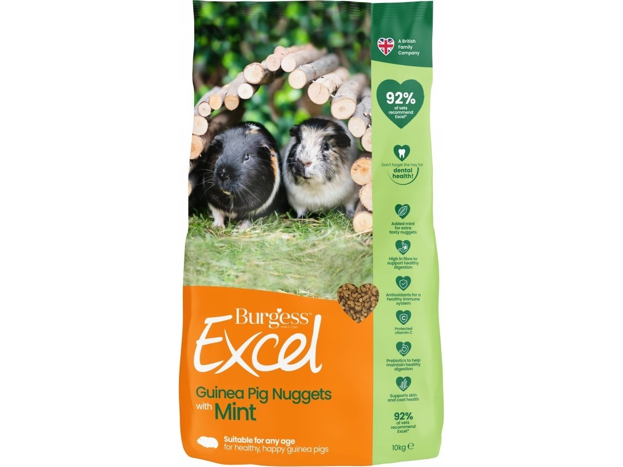 Burgess Excel Guinea Pig 10 Kg