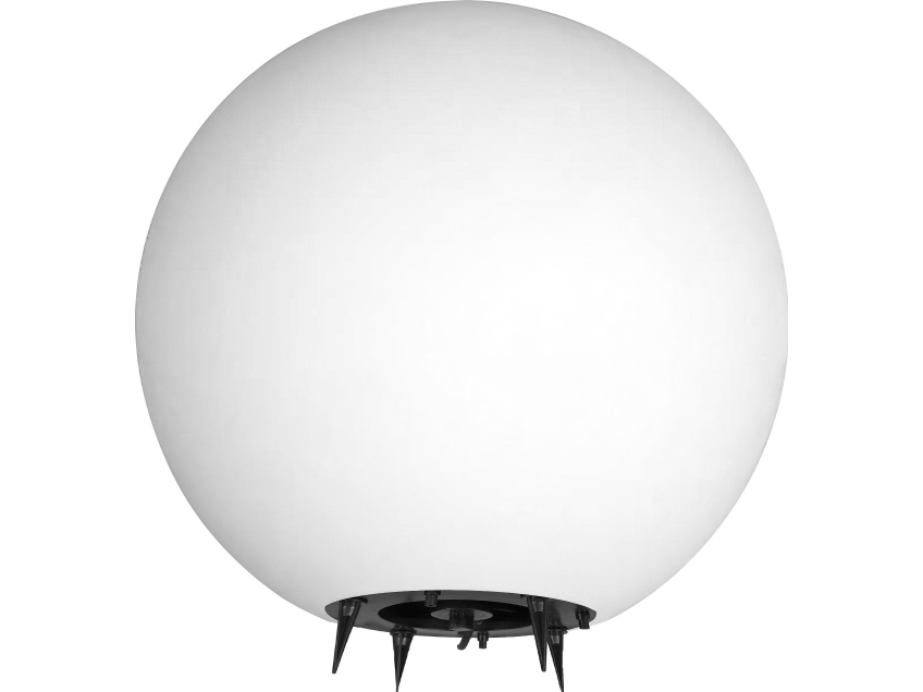 Wandleuchte Orno Luna Ii Garten-Kugel-Lampe, E27, Max. 18 W, Ip65, Weiß, O380