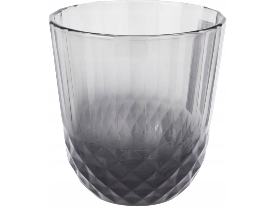 Excellent Houseware Szklanka Z Szarego Szkła, 345 Ml
