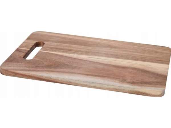 Eh Excellent Houseware Medinė pjaustymo lenta 30x20 cm - Akacijos mediena - Virtuvės reikmenys