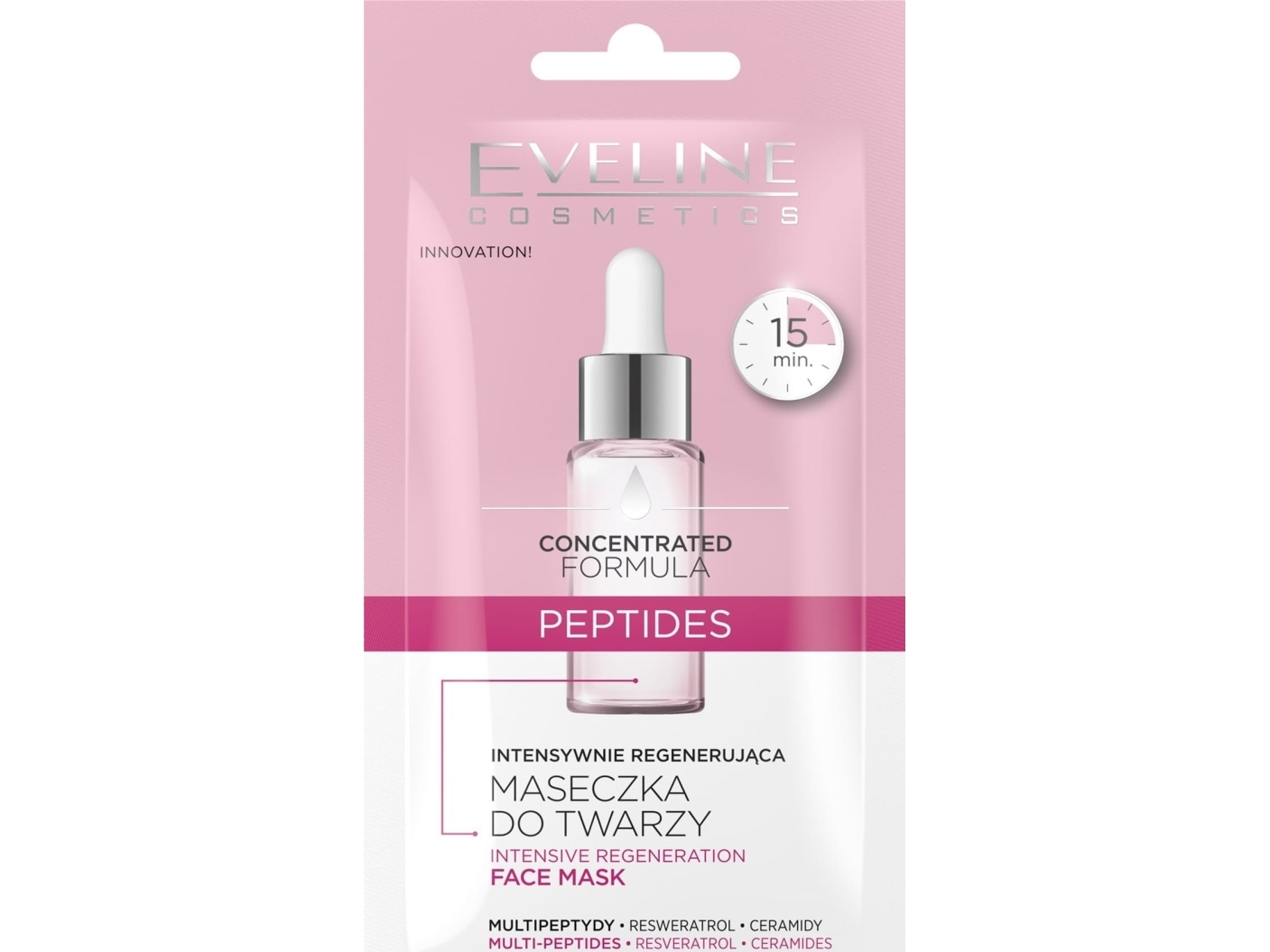 Eveline Eveline Maska 8 Ml Skonce Formuła Peptide