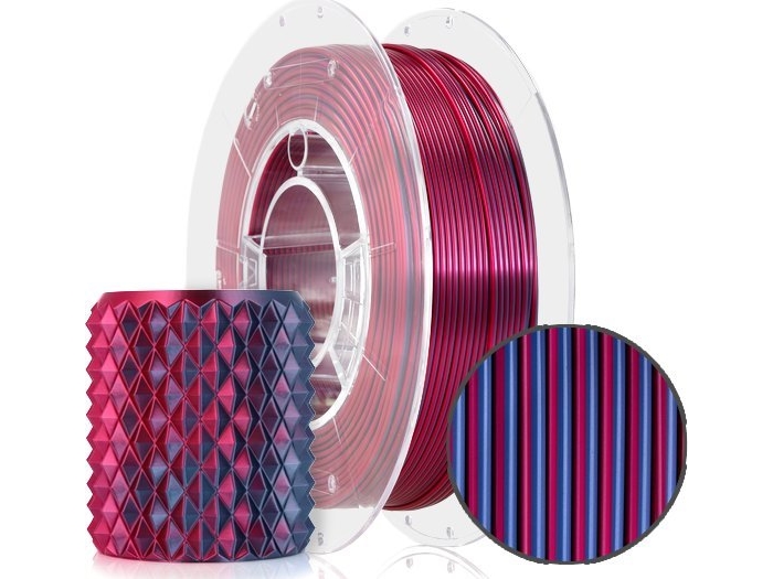 Rosa3d Filament Pla Magic Silk 1,75 Mm Midnight City 300 G
